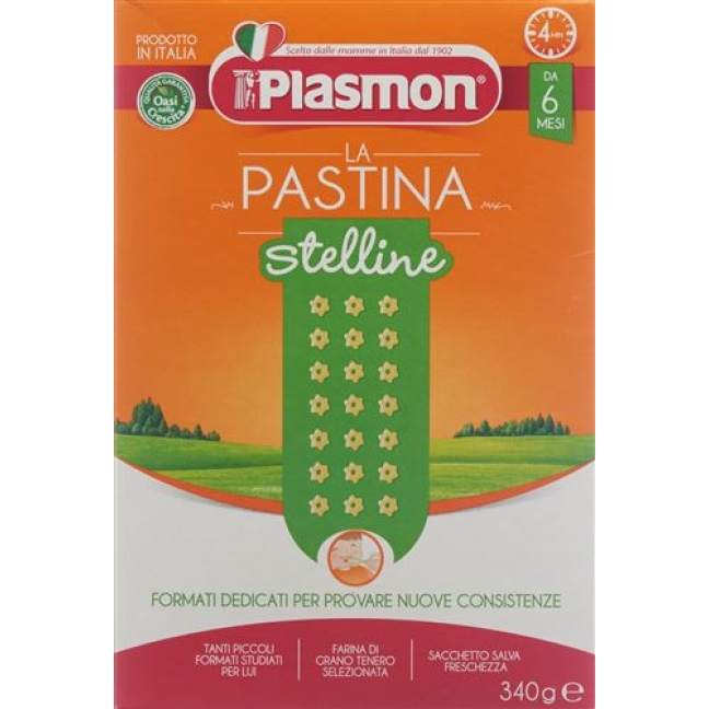 Plasmon Pastina Stelline 340г