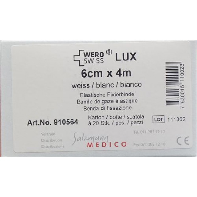 WERO LUX ELFIXBDE 4MX 6CM WE