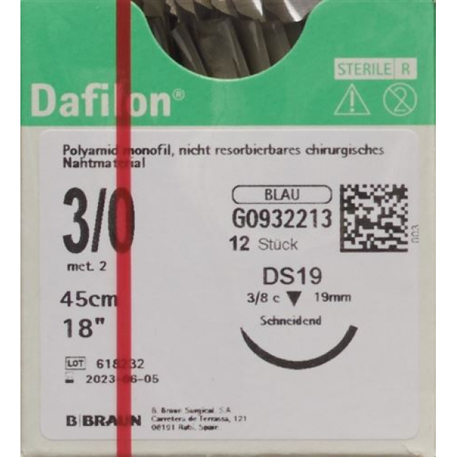 DAFILON 45CM BLAU DS 19 3-0