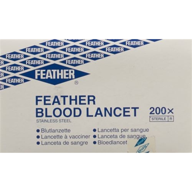 FEATHER BLUTLANZETTEN STERIL