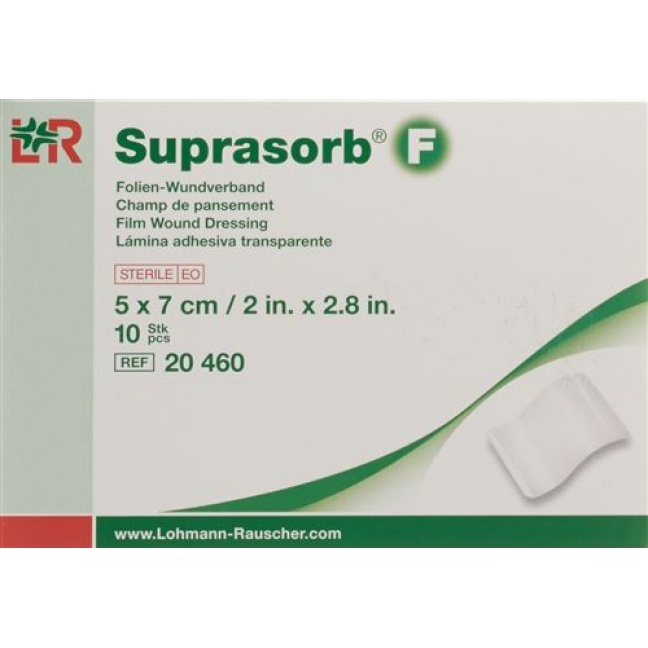 Suprasorb F Folien Verband 7x5см стерильный 10 штук