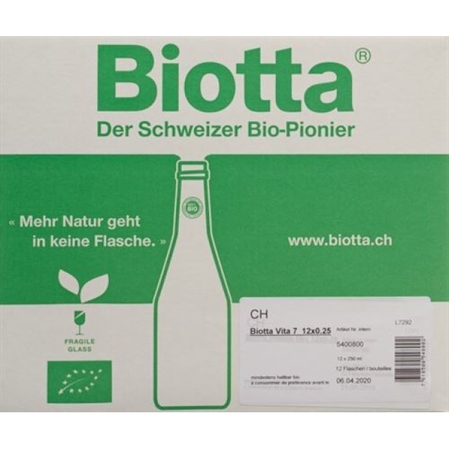 BIOTTA VITA 7 BIO SAFT BIOTTA VITA 7 BIO SAFT