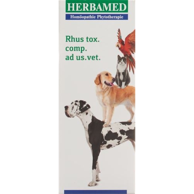 Herbamed Rhus Toxicodendron Comp Ad Us Vet 50мл Herbamed Rhus Toxicodendron Comp Ad Us Vet 50мл