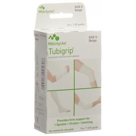 Tubigrip Schlauchbandage D телесный цвет 1мX7.50см