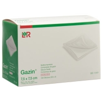 GAZIN FALTKOMPR 7.5X7.5CM 8F