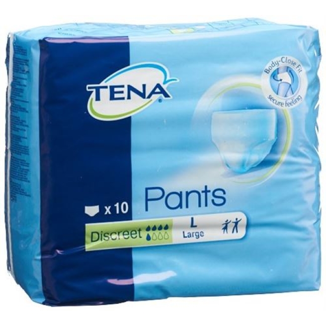 TENA PANTS DISCREET L