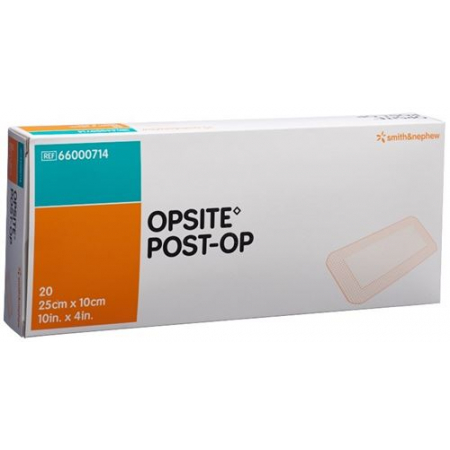 Opsite Post OP Folienverband 25x10см стерильный 20 пакетиков