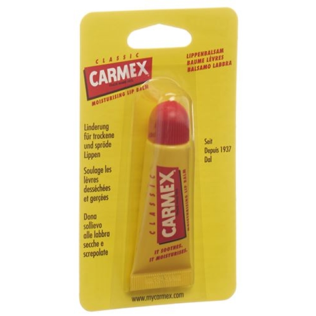 Carmex бальзам для губ в тюбике 10г