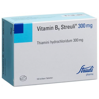 Витамин B1 Штройли 300 мг 100 таблеток