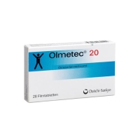 Олметек 20 мг 28 таблеток покрытых оболочкой Олметек 20 мг 28 таблеток покрытых оболочкой