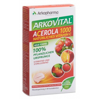 Арковитал Ацерола Аркофарма таблетки 1000 мг 30 шт.
