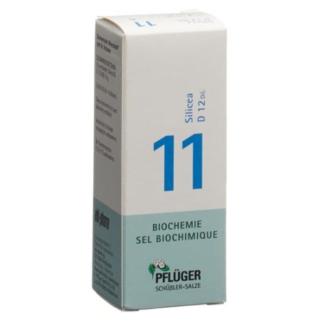 Pflueger Schussler Nr. 11 Silicea капли D 12 30мл Pflueger Schussler Nr. 11 Silicea капли D 12 30мл