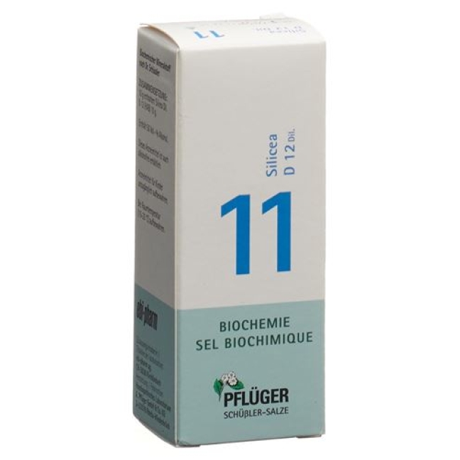 Pflueger Schussler Nr. 11 Silicea капли D 12 30мл Pflueger Schussler Nr. 11 Silicea капли D 12 30мл