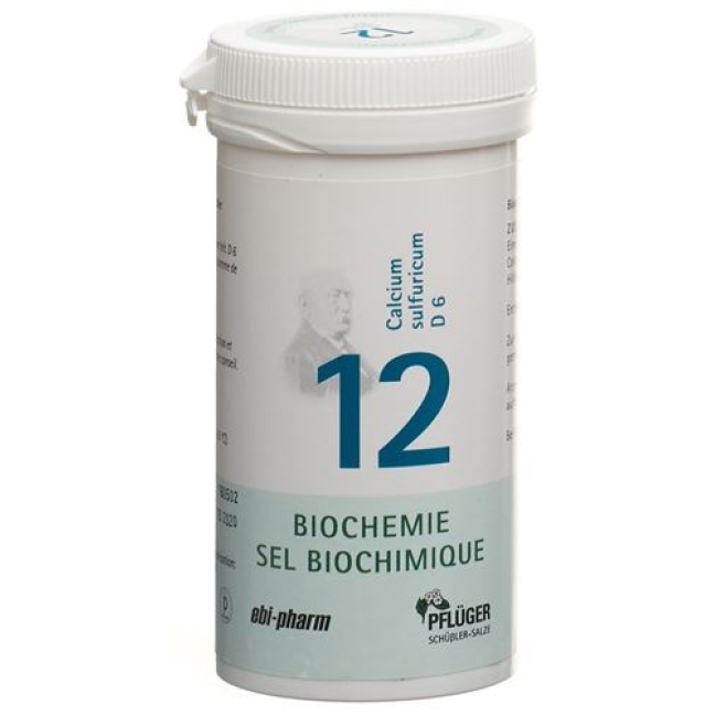 Pflueger Schussler Nr. 12 Calc Sulf в таблетках, D 6 100г Pflueger Schussler Nr. 12 Calc Sulf в таблетках, D 6 100г