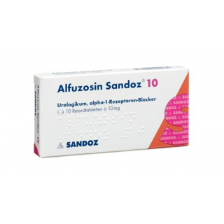 Альфузозин Сандоз 10 мг 90 ретард таблеток
