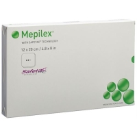 Mepilex Schaumverband Safetac 12x20см Silik 5 штук