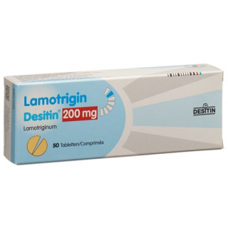 Ламотриджин Деситин 200 мг 50 таблеток