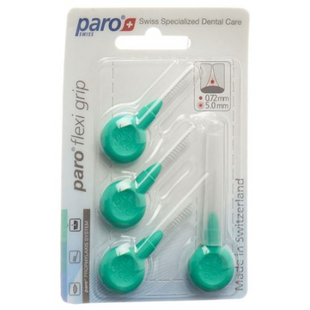 Paro Flexi Grip 5мм Mittel Grun 4 штуки