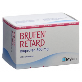 Бруфен Ретард 800 мг 100 таблеток покрытых оболочкой