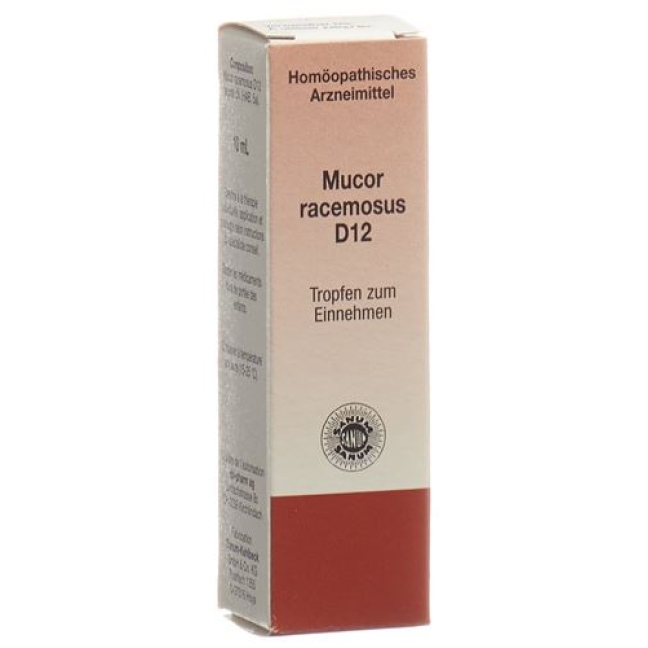 Sanum Mucor Racemosus капли D 12 10мл Sanum Mucor Racemosus капли D 12 10мл