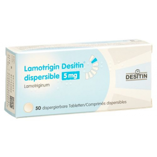 Ламотриджин Деситин 5 мг 50 диспергируемых таблеток