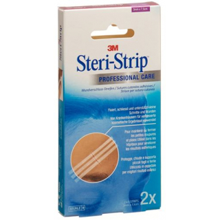 3M Steri Strip 3x75мм Weiss Verstarkt 2x 5 штук