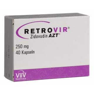 Ретровир Азт 250 мг 40  капсул