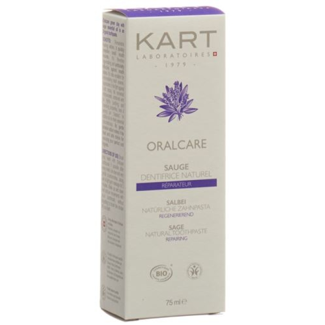 Kart Oralcare Salbei Naturliche Zahnpasta Regenerierend 75мл