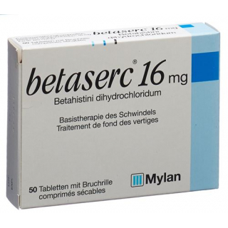 Бетасерк 16 мг 50 таблеток