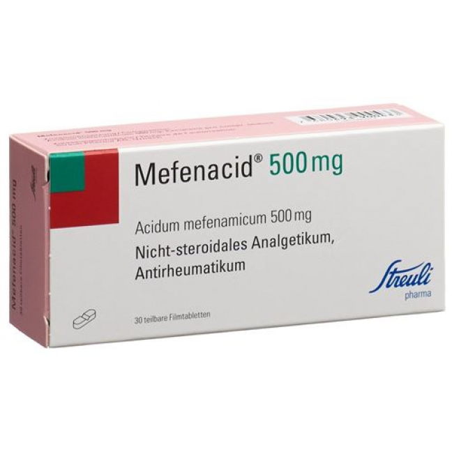 Mefenacid 500 mg 30 filmtablets