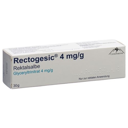 Rectogesic 4 mg/g 30 g Salbe Rectogesic 4 mg/g 30 g Salbe