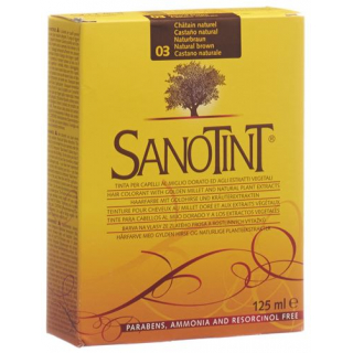 Краска для волос Sanotint 03 натуральный коричневый