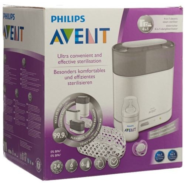 Avent Philips 4- In 1 Sterilisator