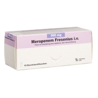 Меропонем Фрезениус 500 мг сухое вещество для приготовления раствора для инъекций или инфузий 10 флаконов