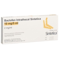 BACLOFEN INTRA SINT 10MG/5ML BACLOFEN INTRA SINT 10MG/5ML