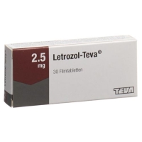 Letrozol Teva 2.5 mg 100 filmtablets