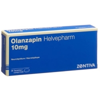 Оланзапин Хелвефарм 10 мг 28 таблеток