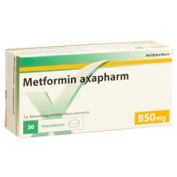 Метформин Аксафарм 850 мг 100 таблеток покрытых оболочкой  