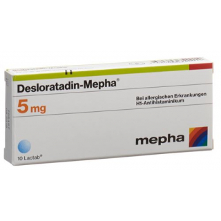 Дезлоратадин Мефа 5 мг 50 таблеток покрытых оболочкой