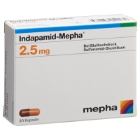 Индапамид Мефа 2,5 мг 30 капсул