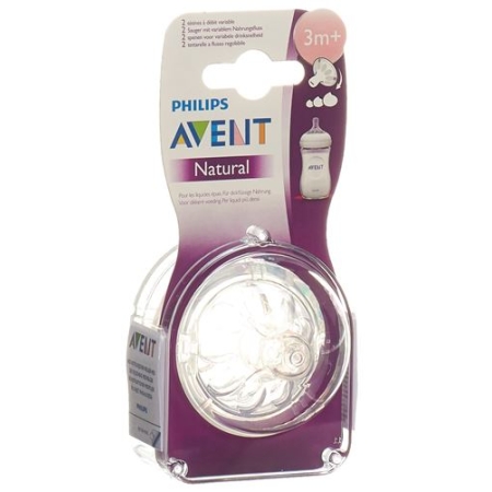 Avent Philips Naturnah Variabler Sauger 2 штуки Avent Philips Naturnah Variabler Sauger 2 штуки