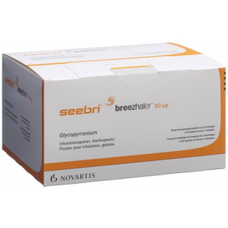 Seebri Breezhaler 50 mcg 3 X 30 Kaps