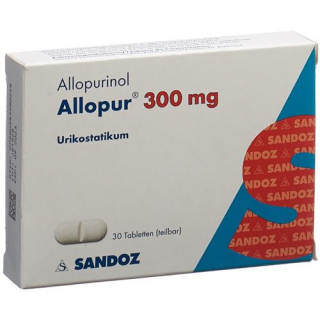 Аллопур 300 мг 30 таблеток