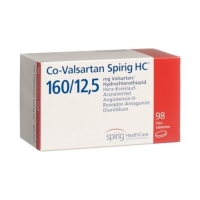 CO Валсартан Спириг 160/12.5 98 таблеток покрытых оболочкой