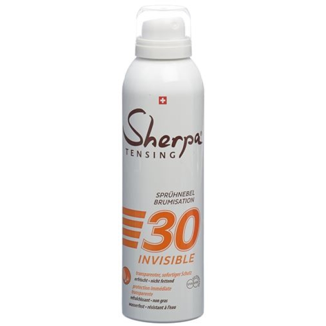 Sherpa Tensing Spruhnebel Invisible SPF 30 200мл Sherpa Tensing Spruhnebel Invisible SPF 30 200мл