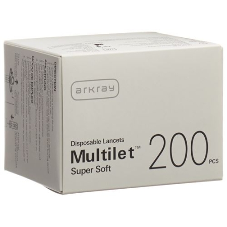 Multilet Super Soft ланцеты F Multi Lanc 200 штук