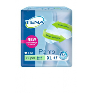 Брюки TENA Super XL ConfioFit 12 шт.
