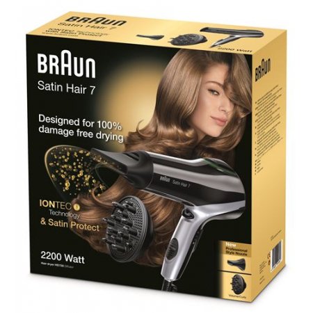 Braun Satin Hair Haartrockner 7 Hd 730 Diffusor