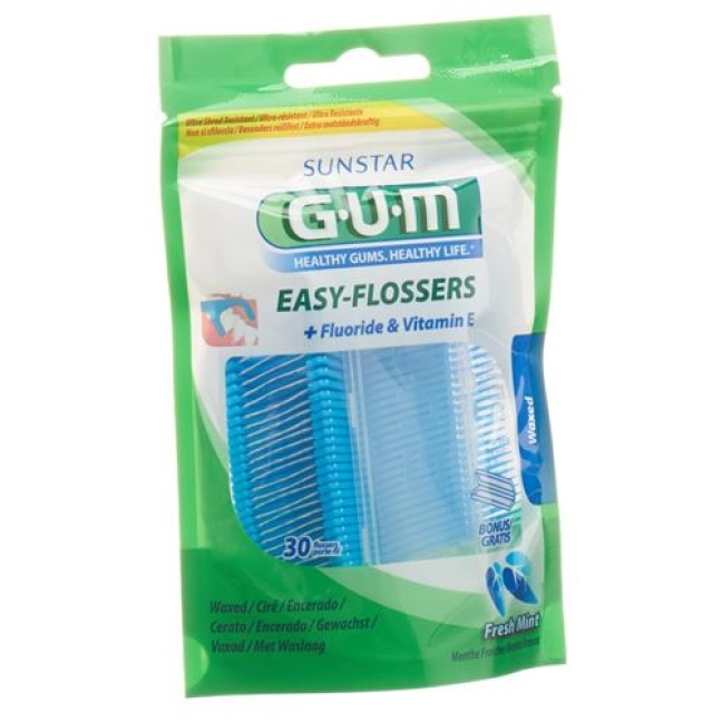 Gum Sunstar 890 Easy Flosser Zahnseide 30 штук Gum Sunstar 890 Easy Flosser Zahnseide 30 штук