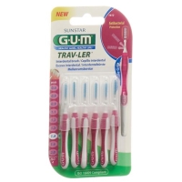 Sunstar GUM Trav-Ler Interdentalbursten 1.4мм 6 штук